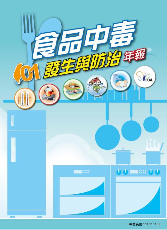 食品中毒發生與防治年報(101年)