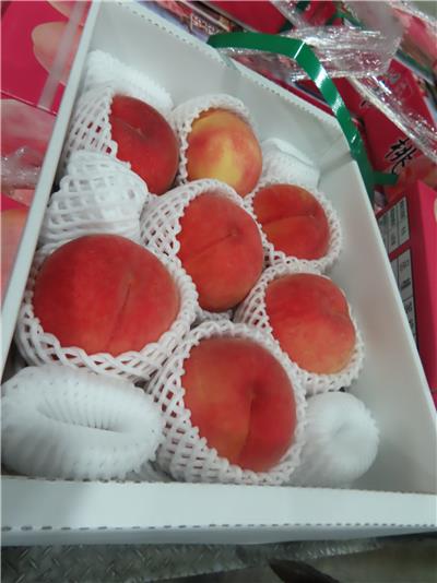 日本出口「鮮水蜜桃」農藥殘留含量不符規定