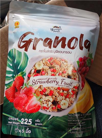 泰國出口「草莓&水果穀麥片」防腐劑含量不符規定
