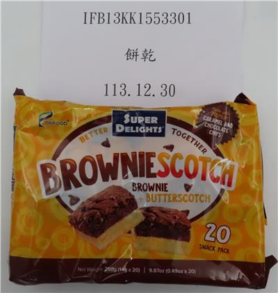 菲律賓出口「餅乾」防腐劑含量不符規定