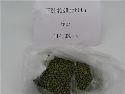 中國大陸出口「綠豆」農藥殘留含量不符規定