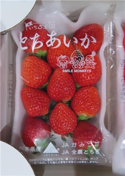 日本出口「鮮草莓」農藥殘留含量不符規定