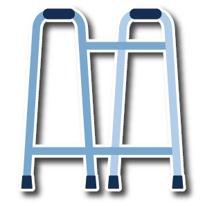 標準型（無輪）助行器，圖片內容詳見週報第1038期內文